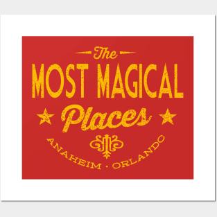 The Most Magical Places Posters and Art